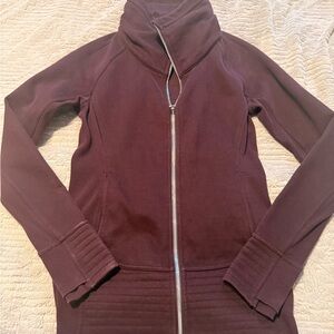 lululemon athletica Burgundy Utility Jacket